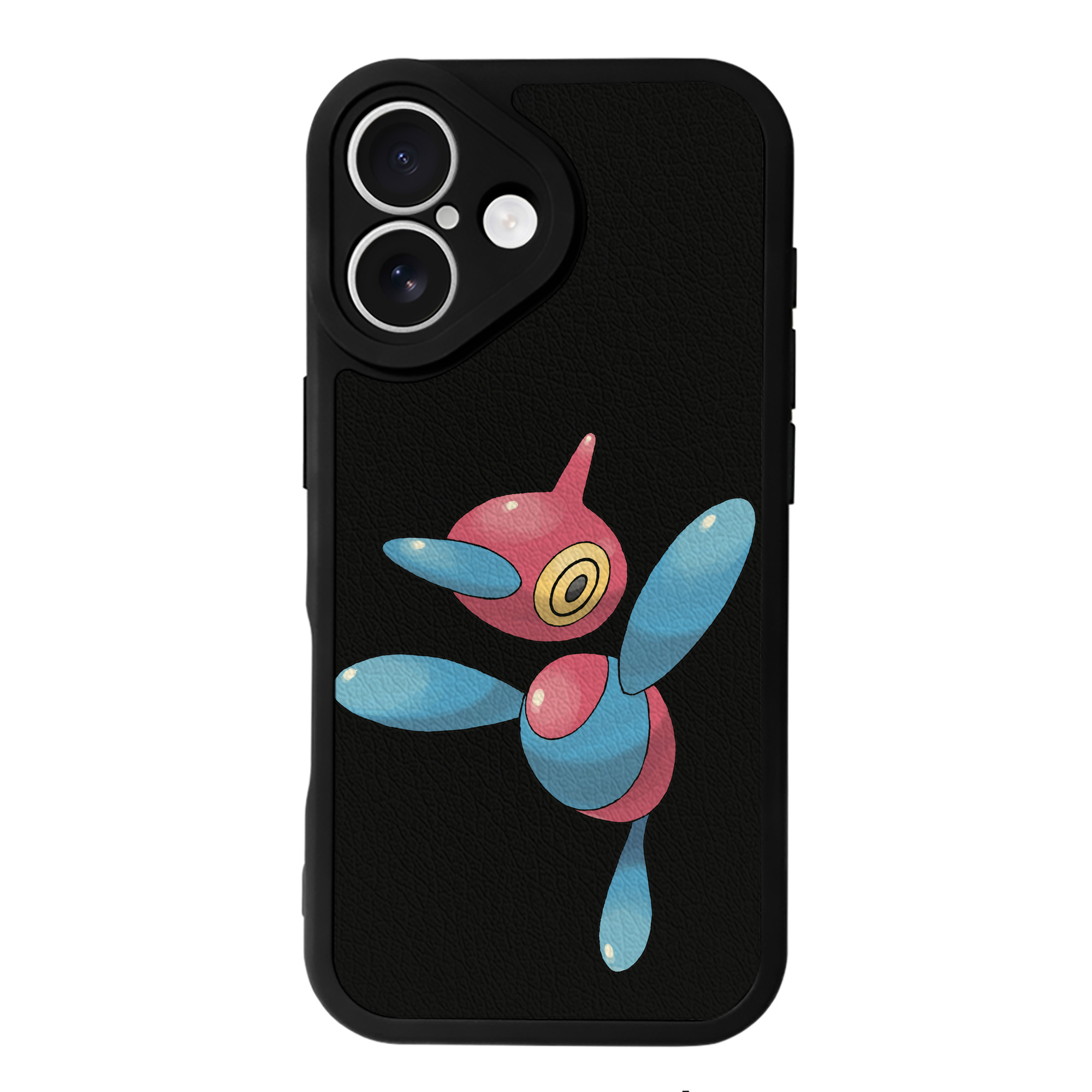 （画像用） ポケットモンスター Pokémon 【iPhone 16シリーズ対応】シリコンスマホケース（レザー調） 材質：シリコン